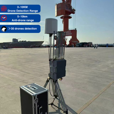 IP66 уровень защиты Дрон детектор для широкочастотного покрытия и высокой точности в пассивном радио наблюдении