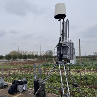 Дрон FPV GPS Spoofing Двойная защита Оборона для безопасности электростанции 25MHz - 6 GHz Полосы обнаружения Аэропорт
